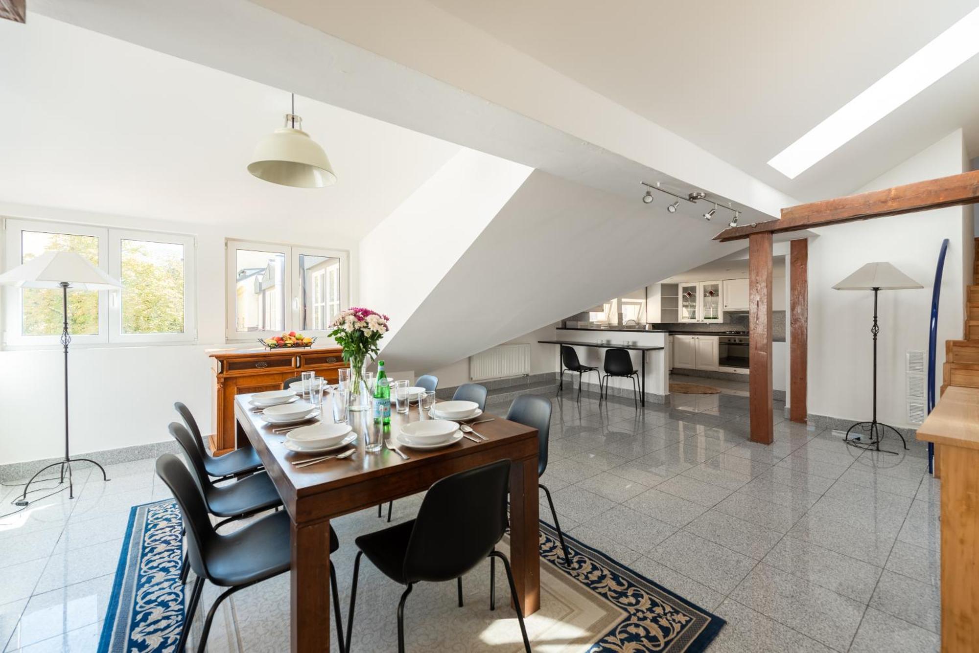 Appartamento With Terrace In Center Praga